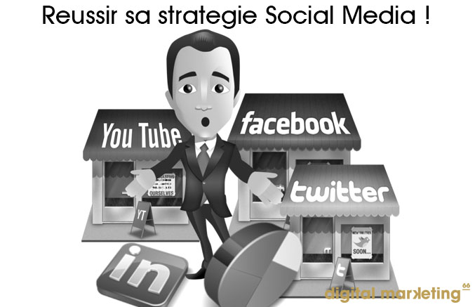 réussir stratégie social media entreprise