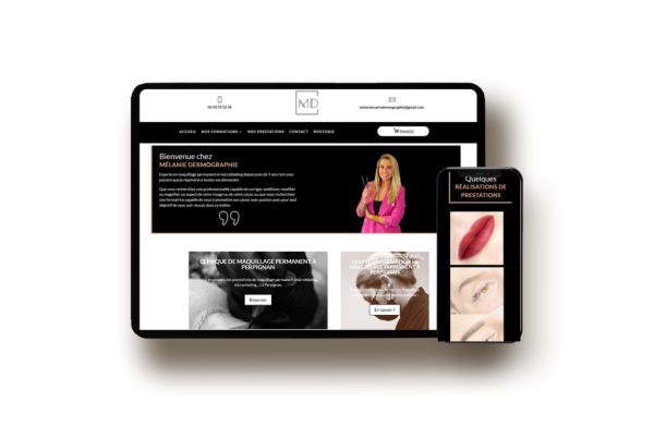 creation-de-site-internet-esthetique perpignan 66 oriba spa